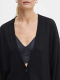 AX ARMANI D Cardigan media lunghezza nero