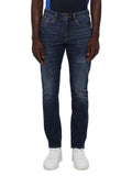 AX ARMANI U Jeans con schiariture INDIGO