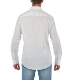 AX ARMANI U Camicia basic logo bianco