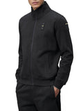 BLAUER U Felpa zip City nero