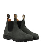 BLUNDSTONE U Stivaletti 587 rustic black leather nero