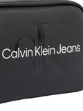 CK ACC.D COL Camera bag 18 sculpted monogram NERO/GRIGIO