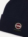 COLMAR OR. U Cappello con box logo e risvolto NAVY