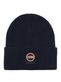 COLMAR OR. U Cappello con box logo e risvolto NAVY