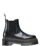 DR.MARTENS D Stivaletti 2976 Quad Black Polished Smooth nero