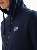 EA7 U Tuta 2 pezzi con piccolo logo blu