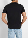 GUESS A U PRE T-shirt iridescent nero