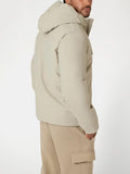 GUESS ATH U COL Giubbotto tecnico con cappuccio beige