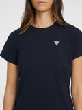 GUESS J D COL T-shirt regular mini triangle BLU/B.CO