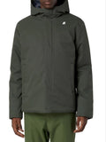 K-WAY U Giaccono Jacko twill marmotta VERDE/BLU