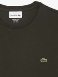 LACOSTE U T-shirt basic mini logo antracite