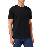 LEE U T-shirt regular con piccolo logo nero