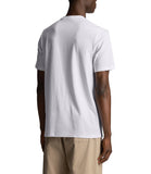 LYLE & SCOTT U T-shirt basic tonal eagle bianco