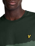 LYLE & SCOTT U T-shirt girocollo basic verde