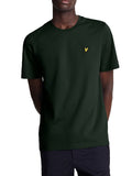 LYLE & SCOTT U T-shirt girocollo basic verde