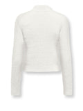 ONLY Pullover morbido collo alto bianco