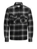 ONLY&SONS Camicia a quadri overshirt ONSCEDRIC NERO MLT