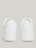 TOMMY J D CAL Sneakers flatfform bianco