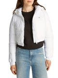 Piumino puffer cropped hooded