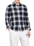 Camicia regular check flanella