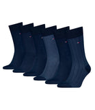 TOMMY U CALZE Giftbox da 6 paia di calzini NAVY