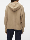 VERO MODA Maglioncino pullover con cappuccio Gold argento