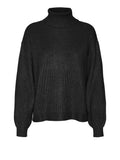 VERO MODA Pullover collo alto Amelia nero