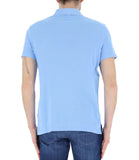 AX ARMANI U Polo ccon piccolo logo AX blu