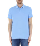 AX ARMANI U Polo ccon piccolo logo AX blu