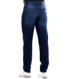 Jeans in denim scuro slim