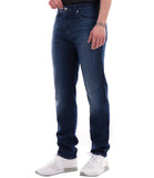 Jeans in denim scuro slim