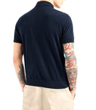 AX ARMANI U Polo in maglia NAVY