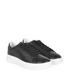 AX ARMANI U Sneakers con logo e suola alta nero