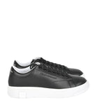 AX ARMANI U Sneakers con logo e suola alta nero