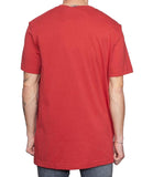 CK J U COL T-shirt ck embro badge piccolo logo rosso