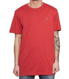 CK J U COL T-shirt ck embro badge piccolo logo rosso