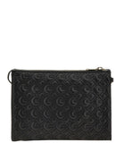 GUESS ACC D PRE Pochette a mano logo trapuntata nero