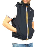 K-WAY U Gilet smanicato Valan eco stretch dot blu