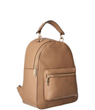 LIU JO ACC1 Zaino in ecopelle con tasche zip beige