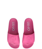 LIU JO SPORT SHOES Kos 16 ciabatte slipper rubberized ruby fucsia