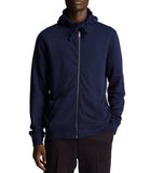 LYLE & SCOTT U Felpa zip tonal eagle con cappuccio NAVY