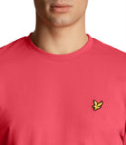 LYLE & SCOTT U T-shirt plain logo rosa