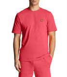 LYLE & SCOTT U T-shirt plain logo rosa