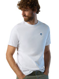 NORTH SAILS U T-shirt girocollo basic con piccolo logo bianco