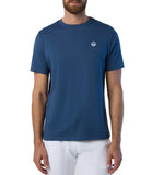 NORTH SAILS U T-shirt girocollo basic con piccolo logo DENIM