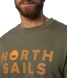 NORTH SAILS U T-shirt basic logo OLIVA