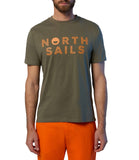 NORTH SAILS U T-shirt basic logo OLIVA