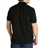 LACOSTE U Polo maniche corte logo 1212 nero