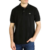 LACOSTE U Polo maniche corte logo 1212 nero