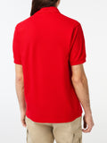 LACOSTE U Polo maniche corte logo 1212 rosso